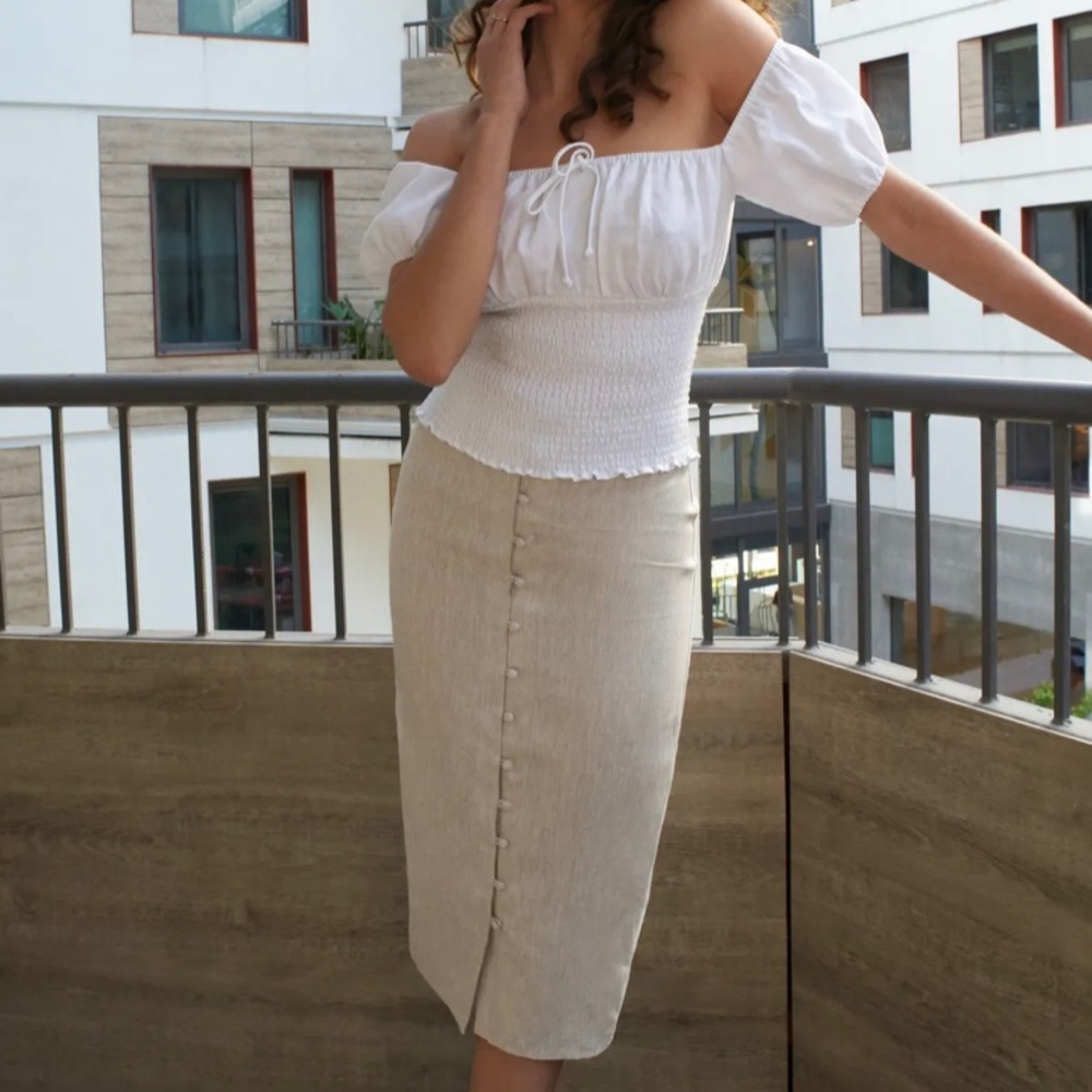 🌿|NWT|Reformation Fredo Skirt